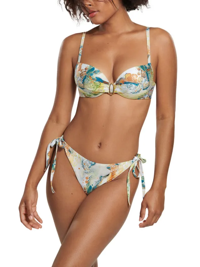 Lisca Indonesia braziliaans bikinibroekje crème Groen