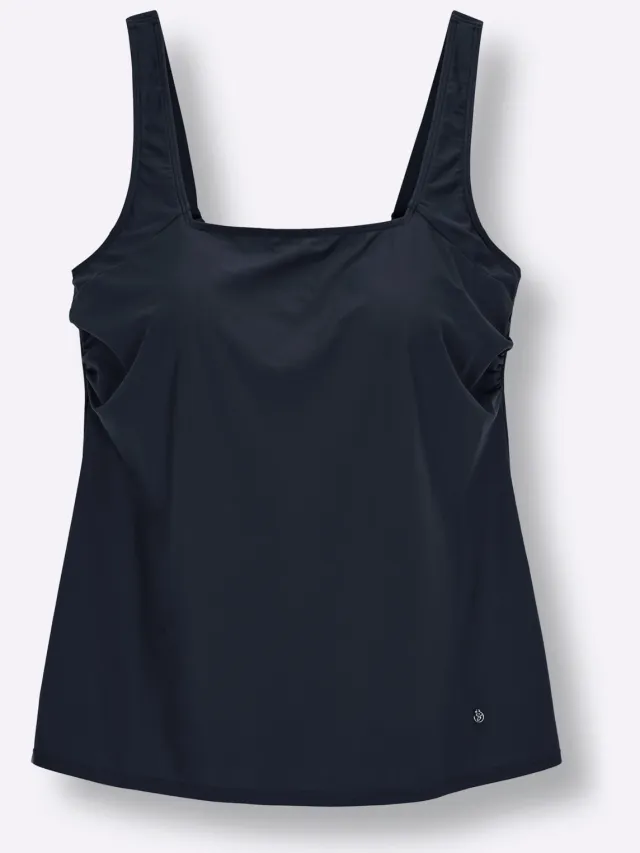 Tankinitop diepblauw, foto 2