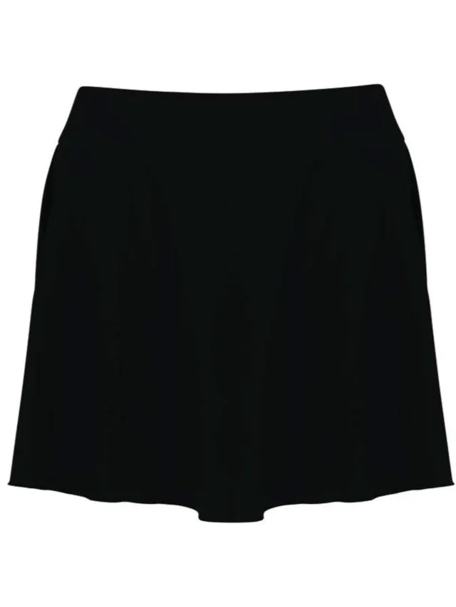 Rosa Faia Bikini Rok-Slip Style Kimberley Zwart - Zwart