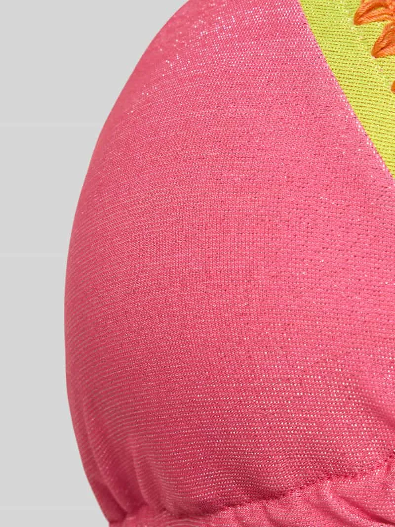 banana moon Bikini met sierstenen Model 'Blucostora' felroze, foto 2