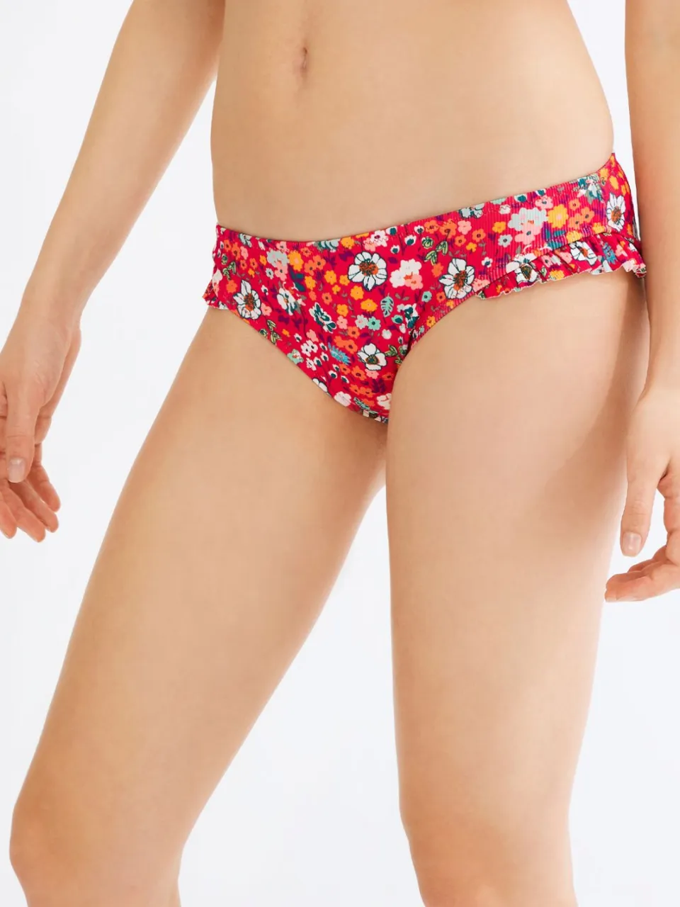 Penti Bloemige Lage Taille Hipster Bikinibroekjes Veelkleurig