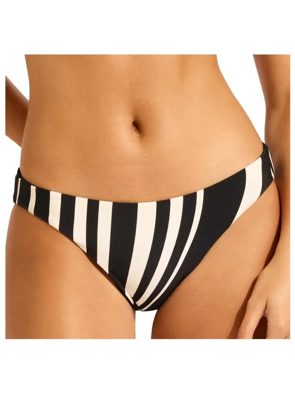 Seafolly Women's Coastline Reversible Hipster Pant - Bikinibroekje, oranje
