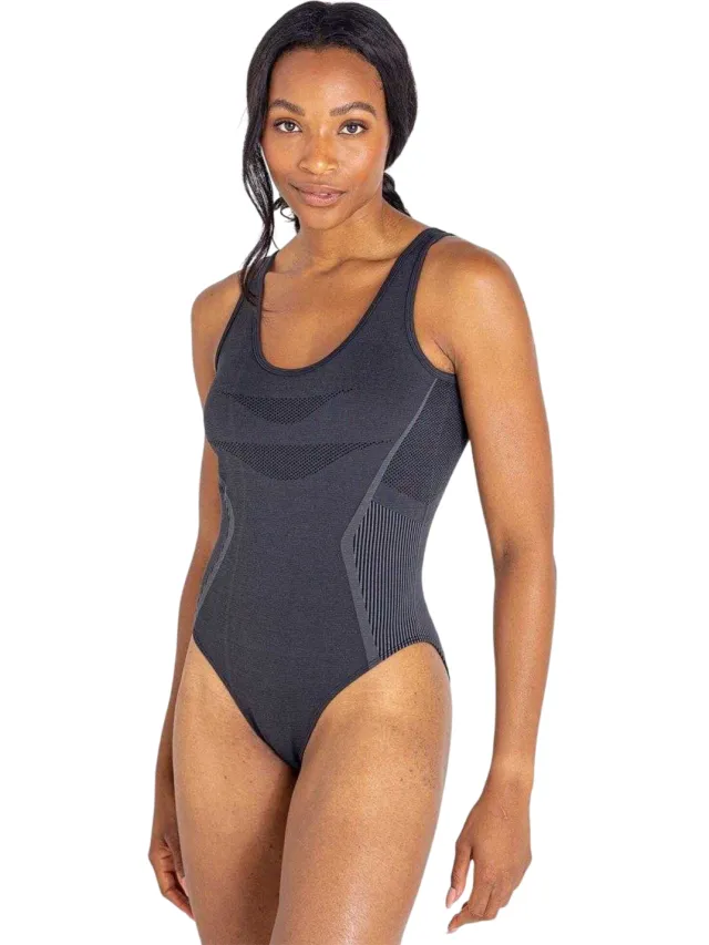 Dare 2b Dames/Dames Don´t Sweat It Eendelig Zwempak (Zwart)