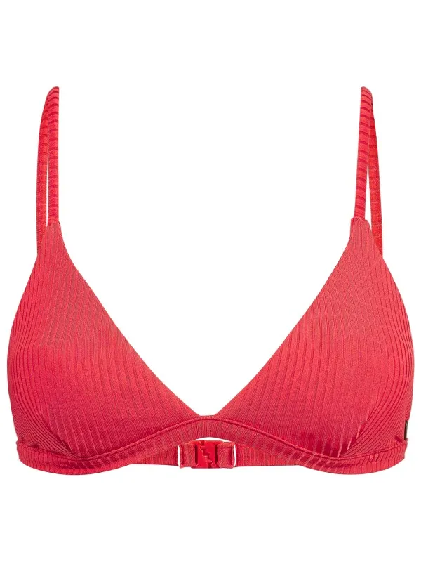 Rip Curl Women's Luxe Surf Fixed Tri - Bikinitop, rood