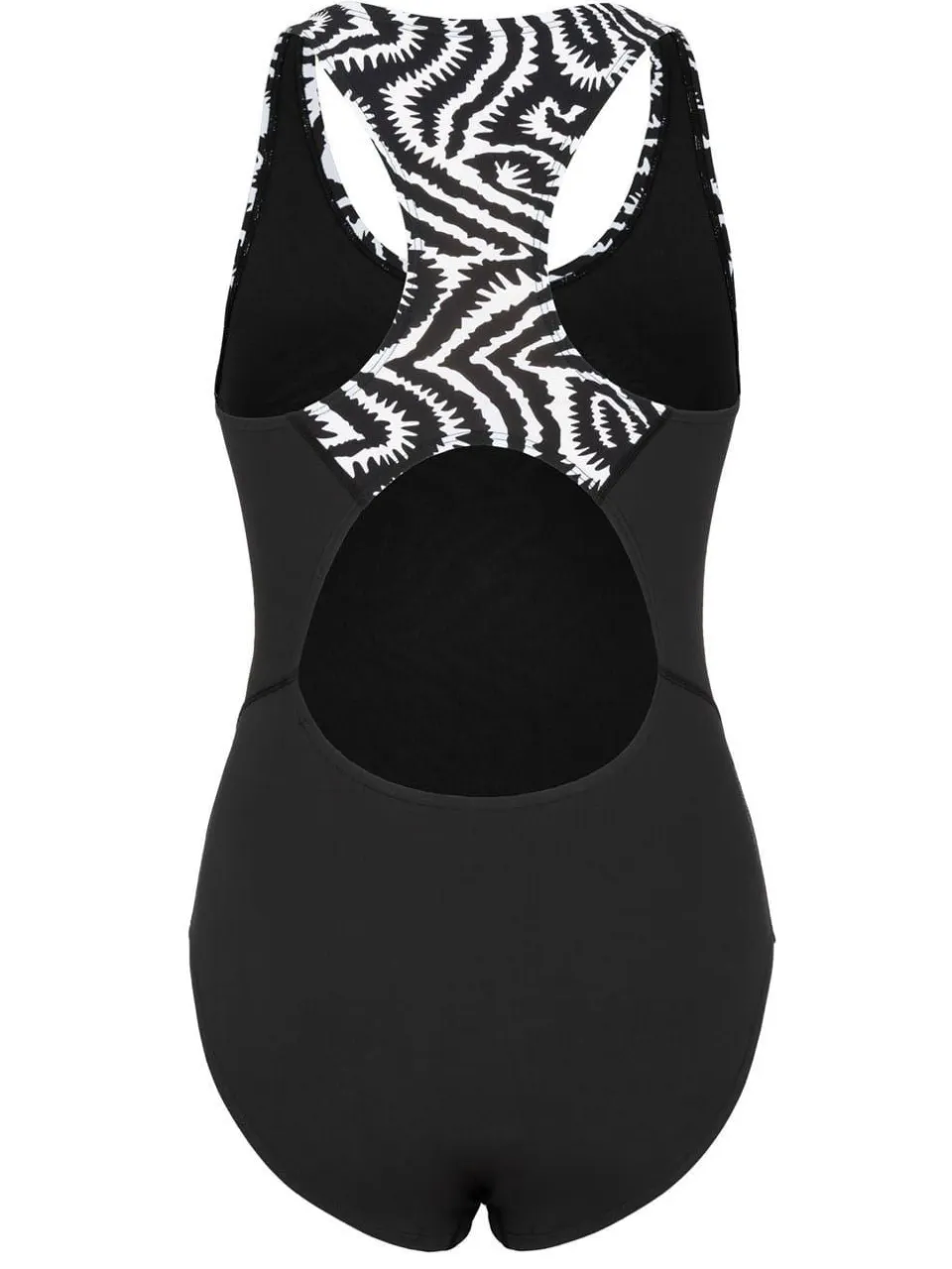 Slazenger Dames/Dames Gedessineerd Eendelig Badpak (Zwart), foto 2
