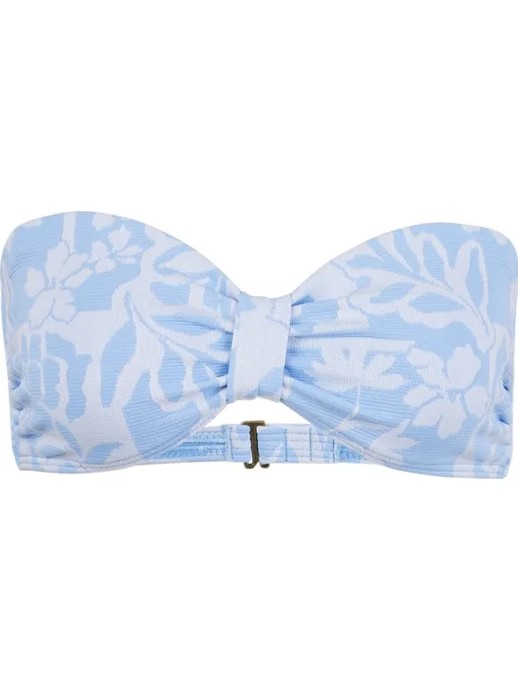 Rip Curl Women's Pacific Coast Bandeau - Bikinitop, blauw