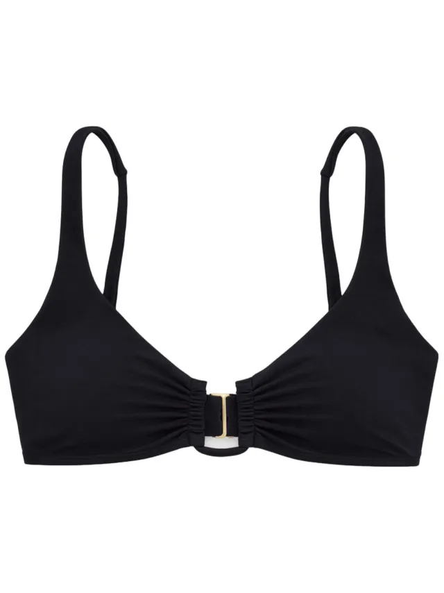 Sam Friday Swash niet-voorgevormde push-up bikinitop zwart, foto 2