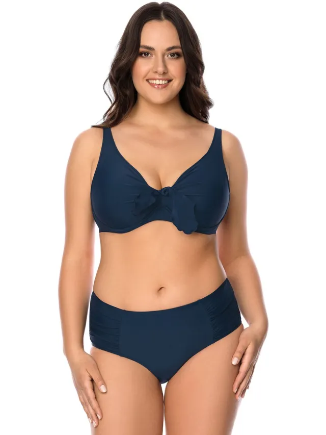 Vivisence bikini beha lady 3202 badmode bikinitop zonder patroon, donkerblauw, 85f