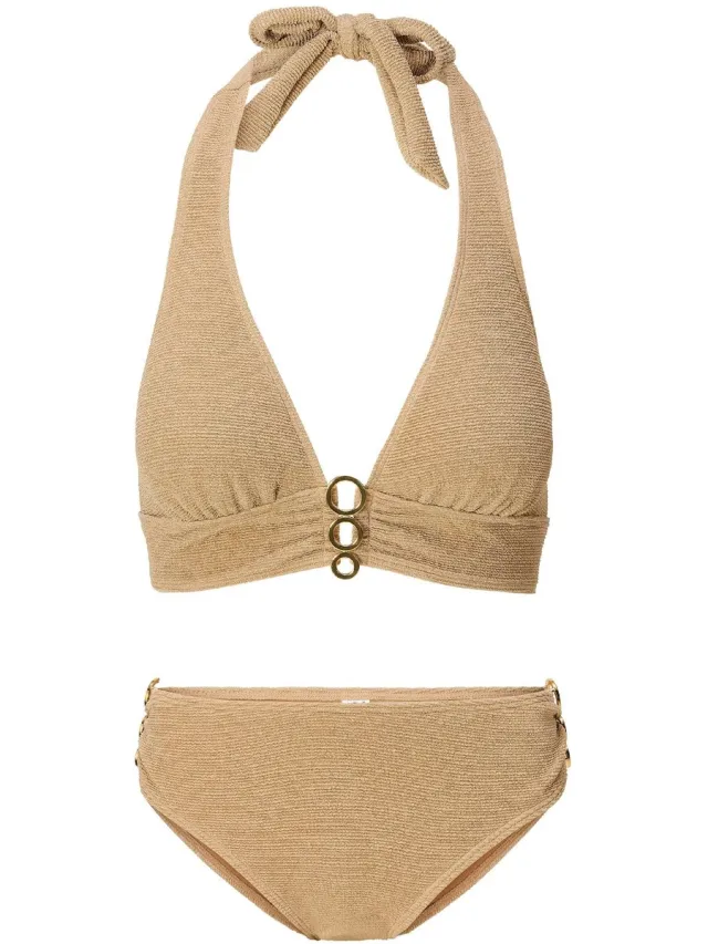LingaDore Triangel bikini set Gold beige