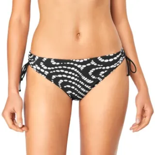 Triumph Streams of Pearls midi bikinislip zwart Versch.kleure/Patroon,Zwart