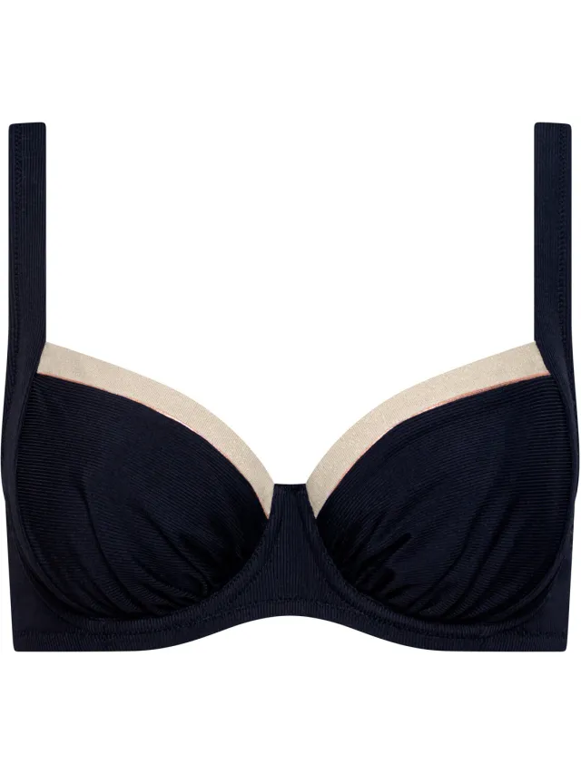 Lisca Sydney bikinitop met beugels zwart