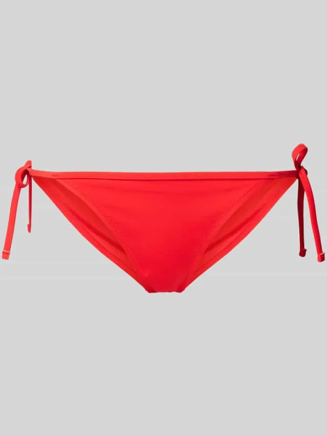 Puma Bikinibroekje met vetersluiting opzij Rood