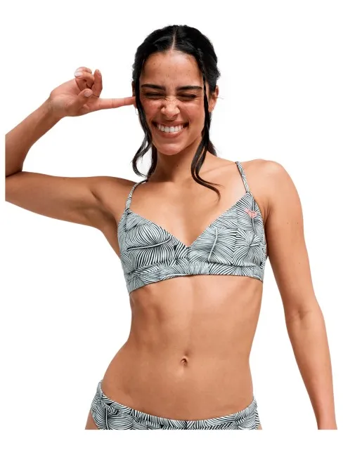 Roxy Women's Pro Surf Athletic tri - Bikinitop, roze