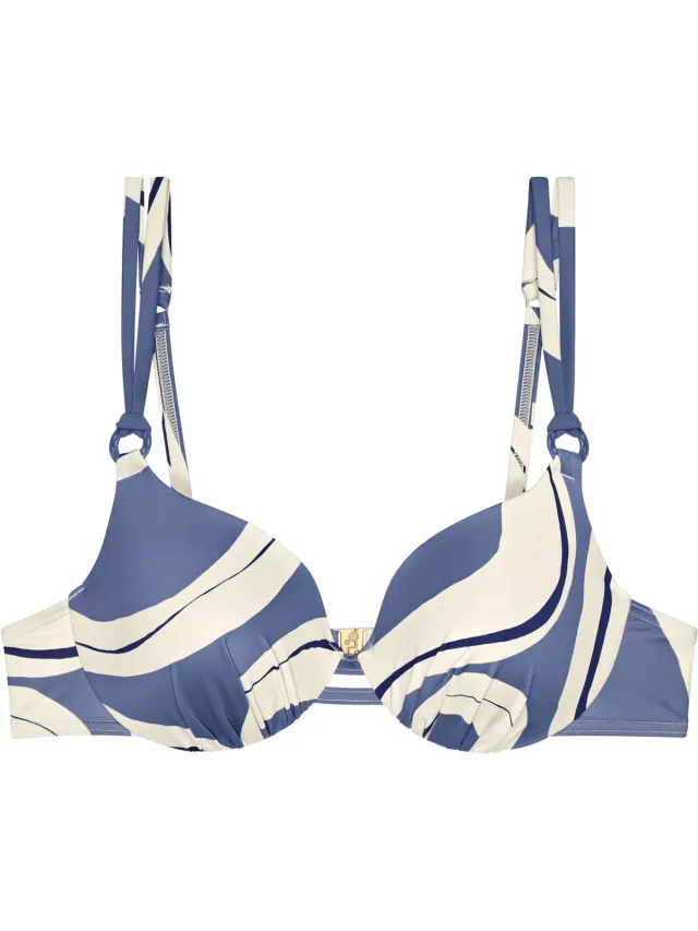 Triumph Summer Allure WP Dames Bikinitopje - Blauw Combi