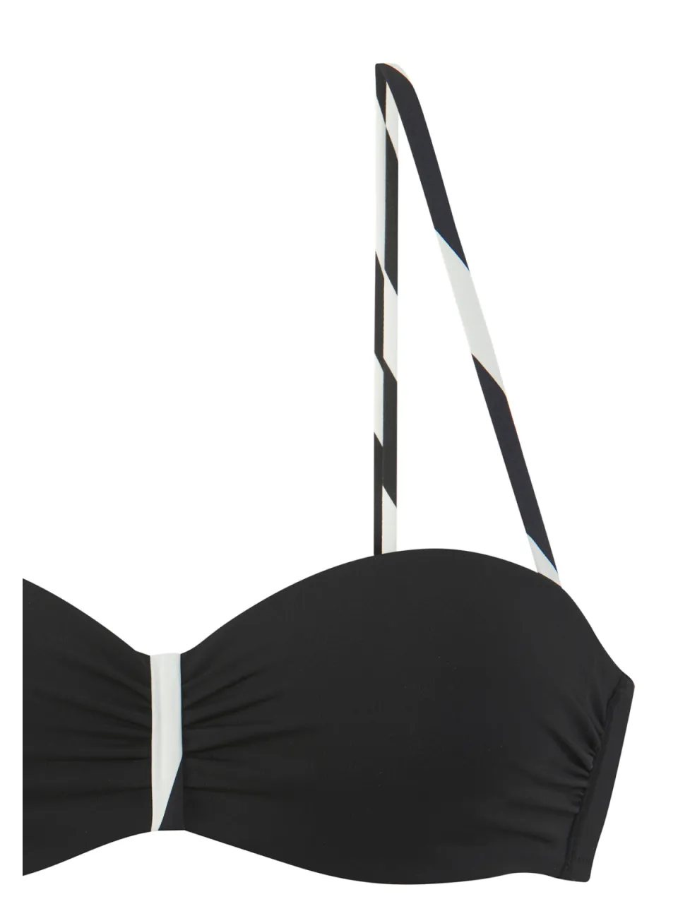 bandeaubikini met beugel zwart, foto 2