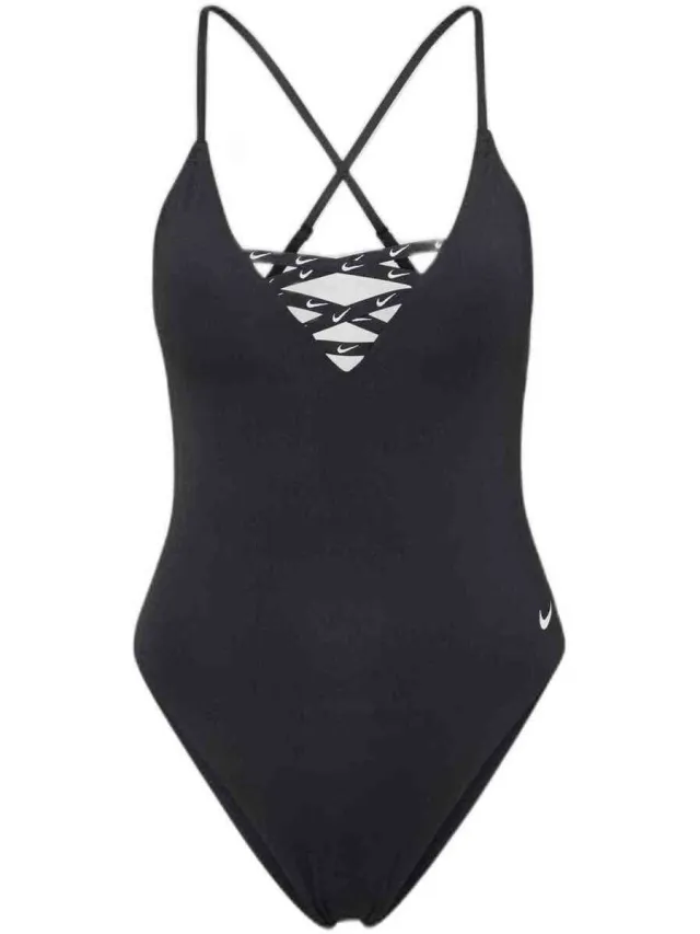 Nike badpak zwart
