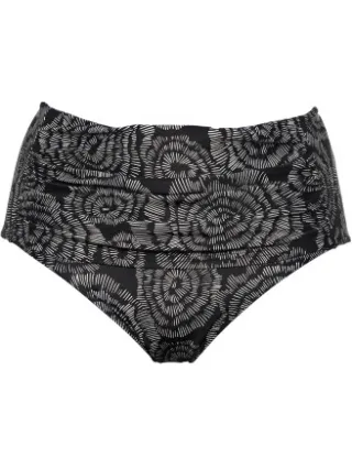 Scampi Rita bikinibroekje zwart met print Zwart,Versch.kleure/Patroon,Blauw,Rood,Groen,Geel,Wit