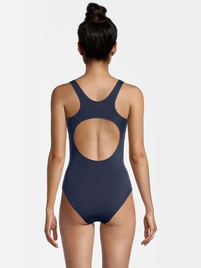 Fila damesbadpak Suzuka Racer Back Swimsuit Black Iris