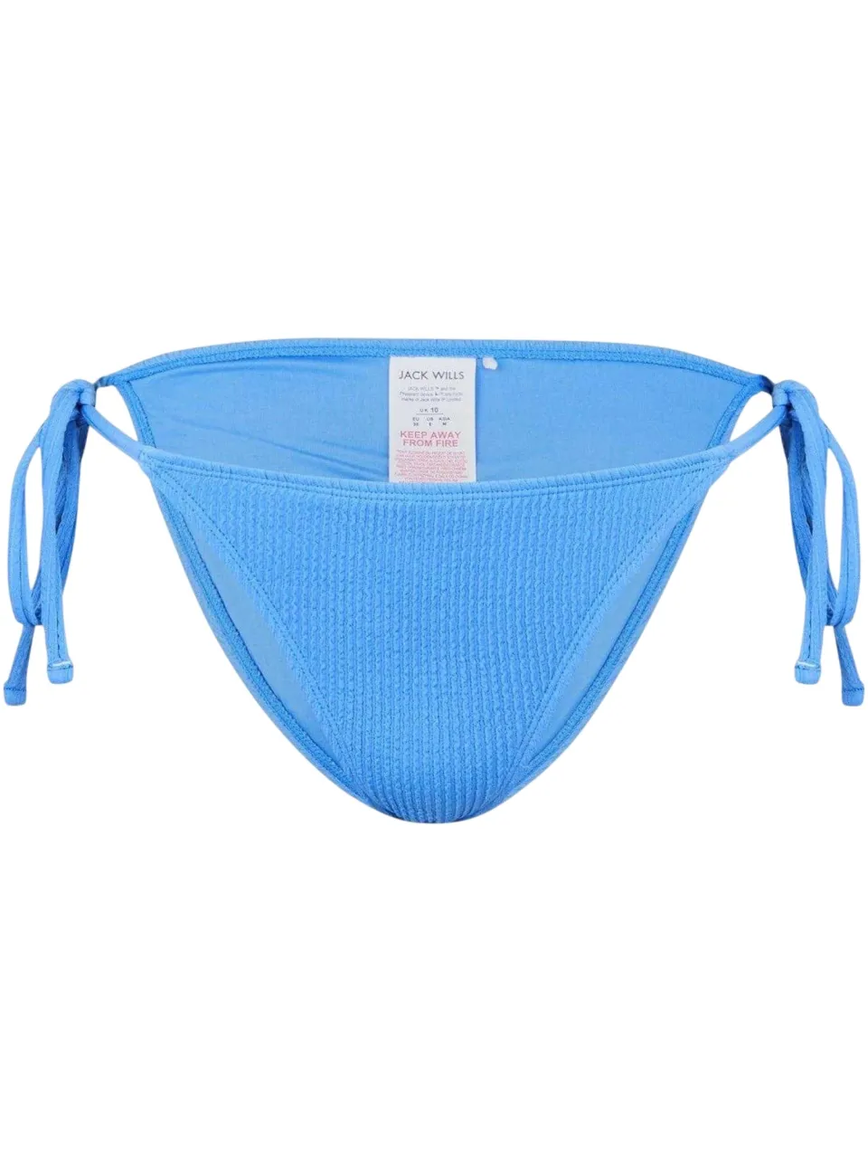 Jack Wills Dames/Dames gekreukte Bikinibroekjes (Jachthaven Blauw), foto 2