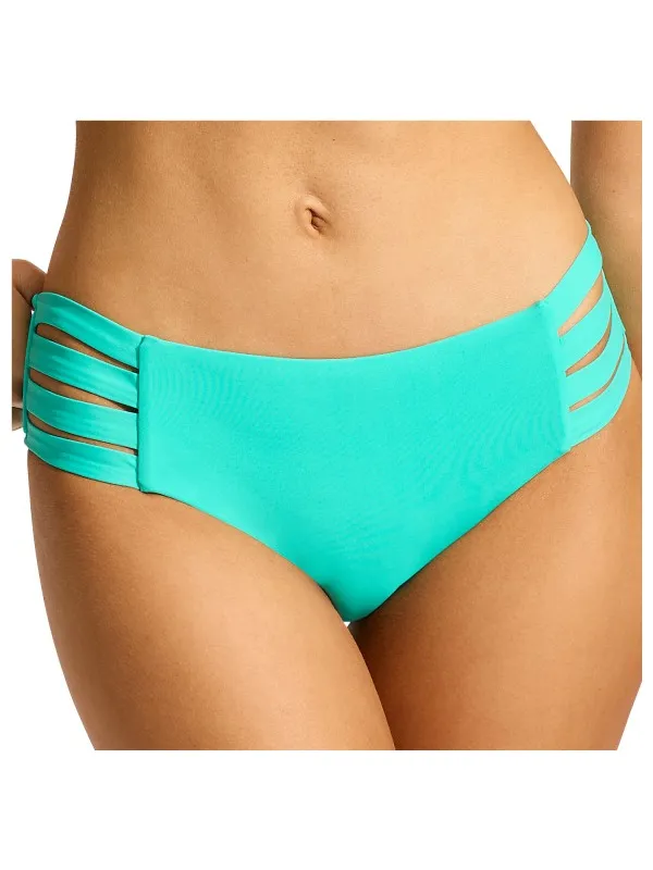 Seafolly Women's Collective Multi Strap Hipster Pant - Bikinibroekje, turkoois