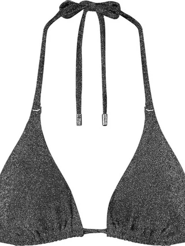 Beachlife Sea Glitter Dames Bikinitopje Zilver