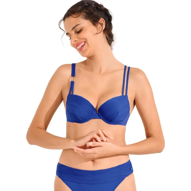 Lisca Sorrento voorgevormd bikinitopje paars Blauw