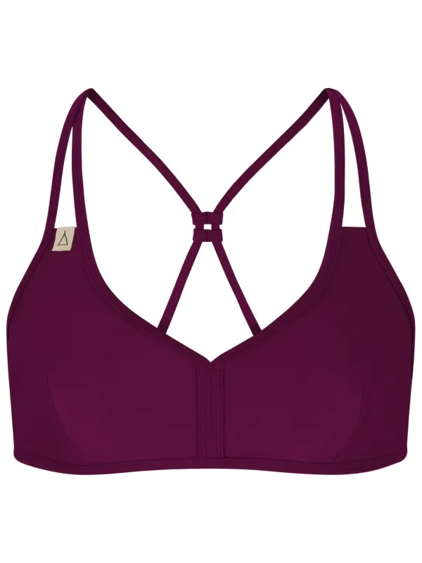 Inaska Women's Top Chill - Bikinitop, purper