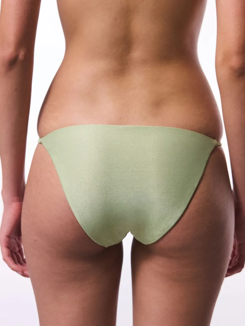 Penti Hoge Taille Effen Bikini Onderstukken saliegroen, foto 2