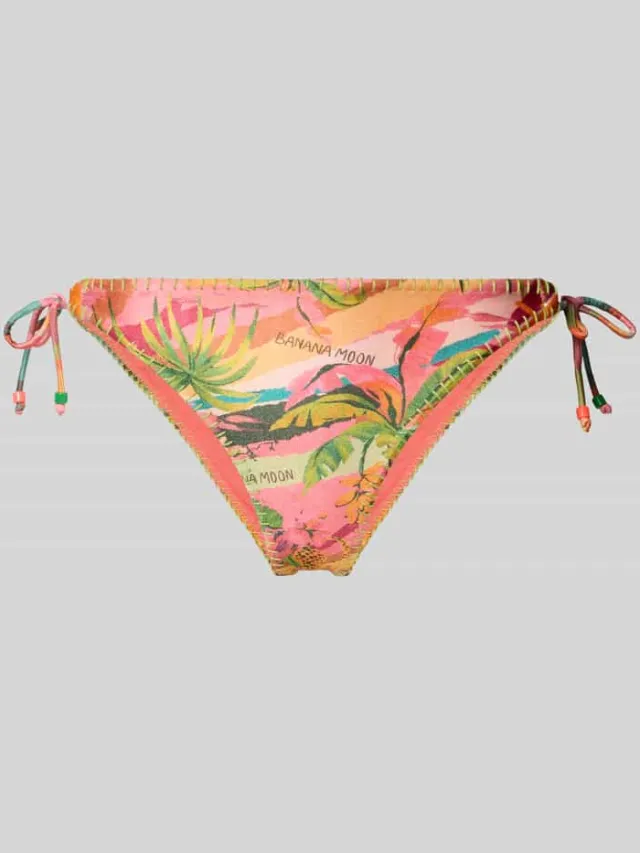 banana moon Bikinibroekje met vetersluiting aan de zijkant model 'KAMUNIBA AVORA' groen, foto 2
