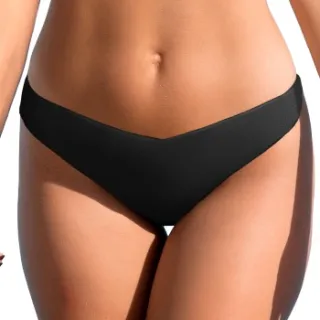Wiki Low Cut Rio String bikinislip zwart