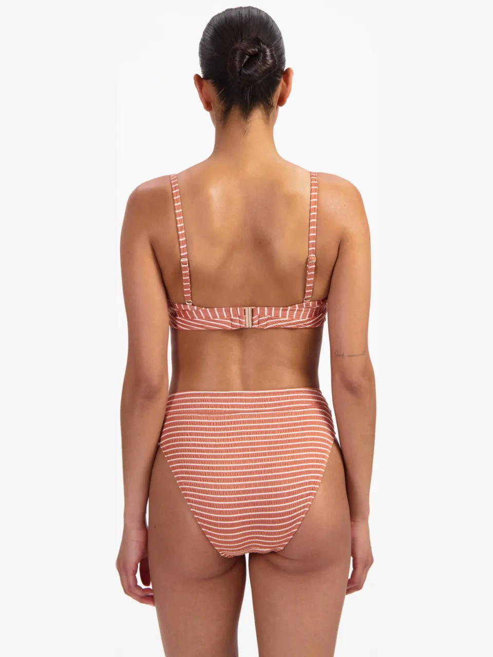 Beachlife beugel bikinitop bruin, foto 3