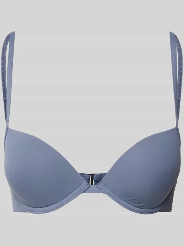 Calvin Klein Bikinitop met push-up-effect Lichtblauw