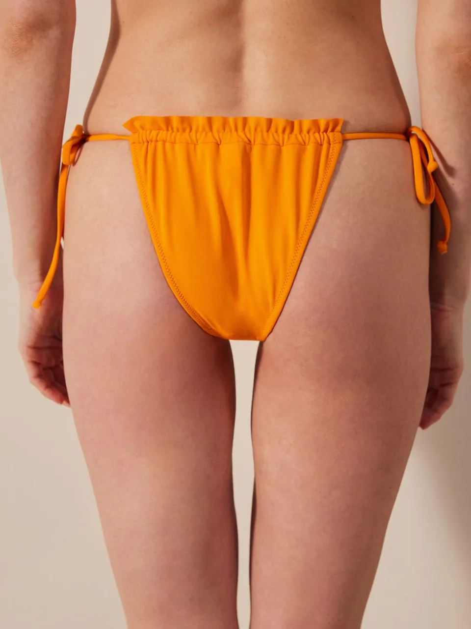 Penti Lage taille Touw-zij Bikini Onderstukken oranje, foto 2