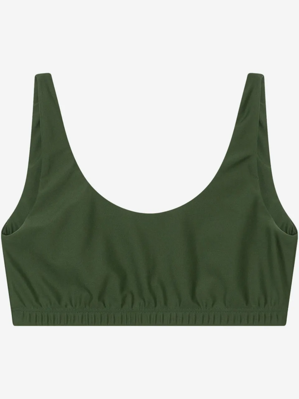 MATONA dames vegan Bikinitop Surf Basic Basilicum donkergroen, foto 2