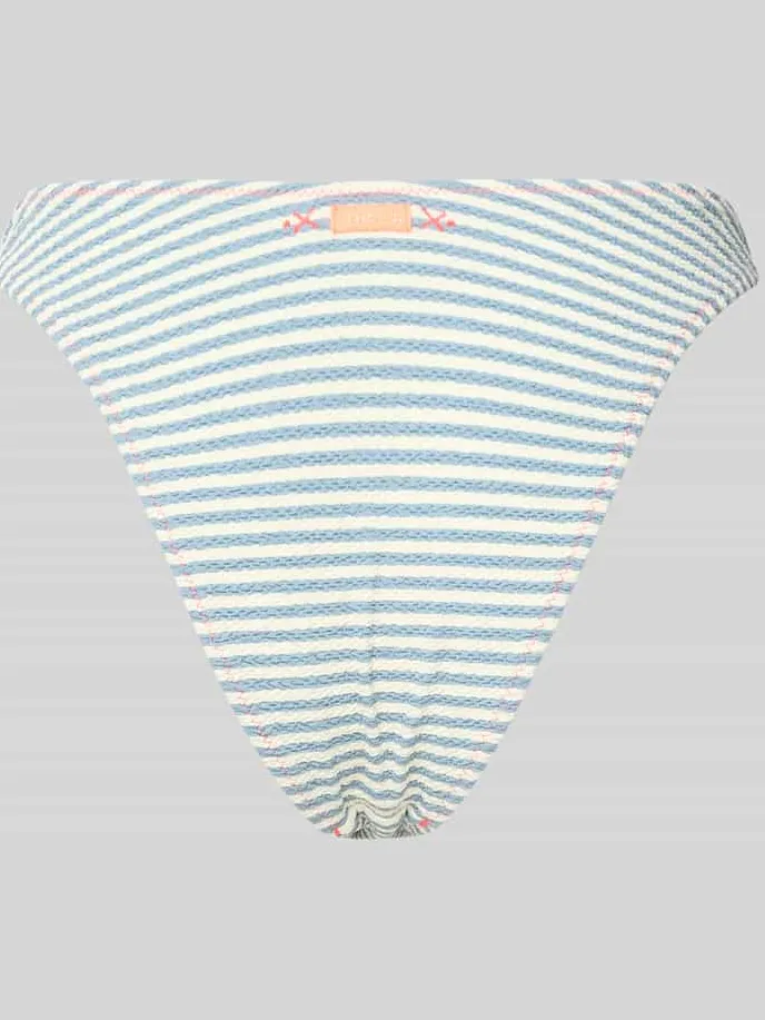 Banana Moon Bikinibroekje met elastische band, model 'NAIDA MONOSTRIP' blauw, foto 3