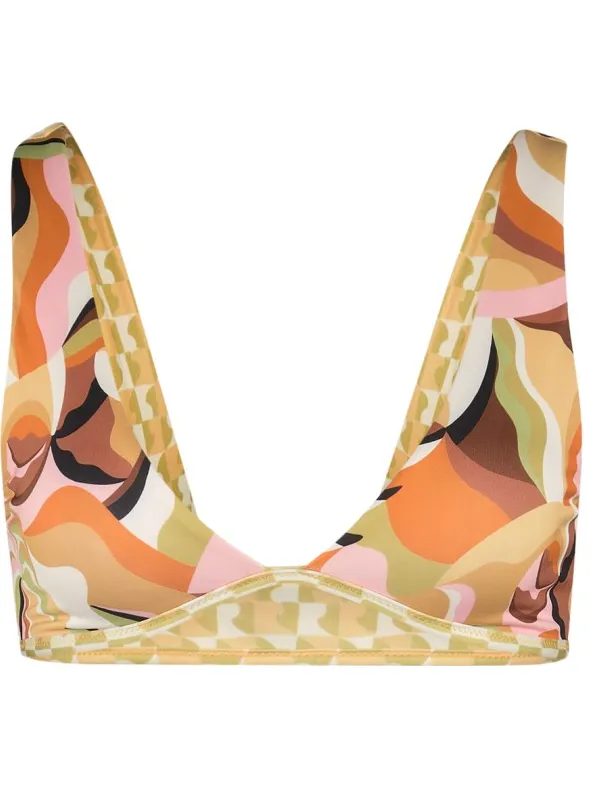 Billabong Women's Return To Paradise Reversible Ava Tank - Bikinitop, oranje