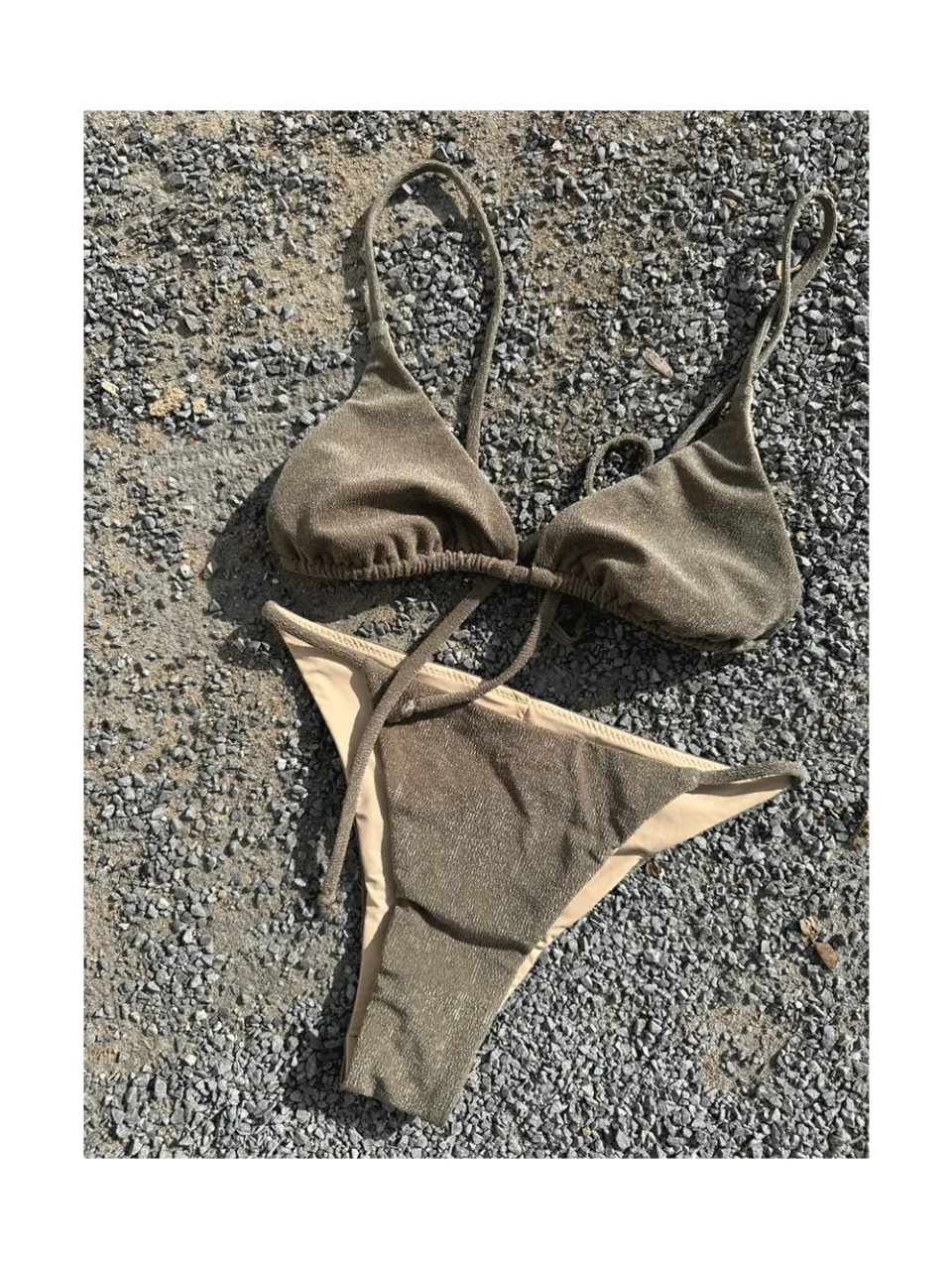 Anekdot dames vegan Bikini Set Olbia Zand, foto 2