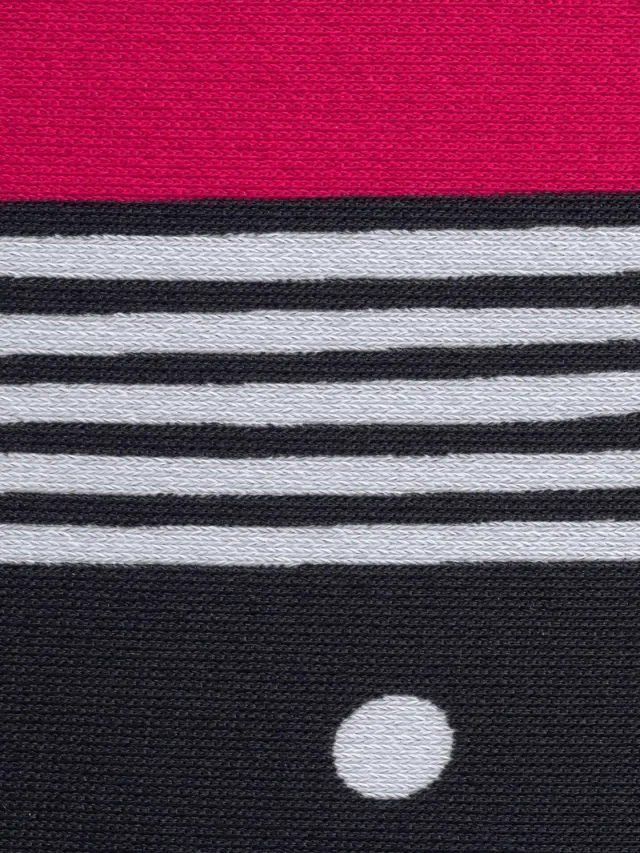 Bikinibroekje zwart/rood