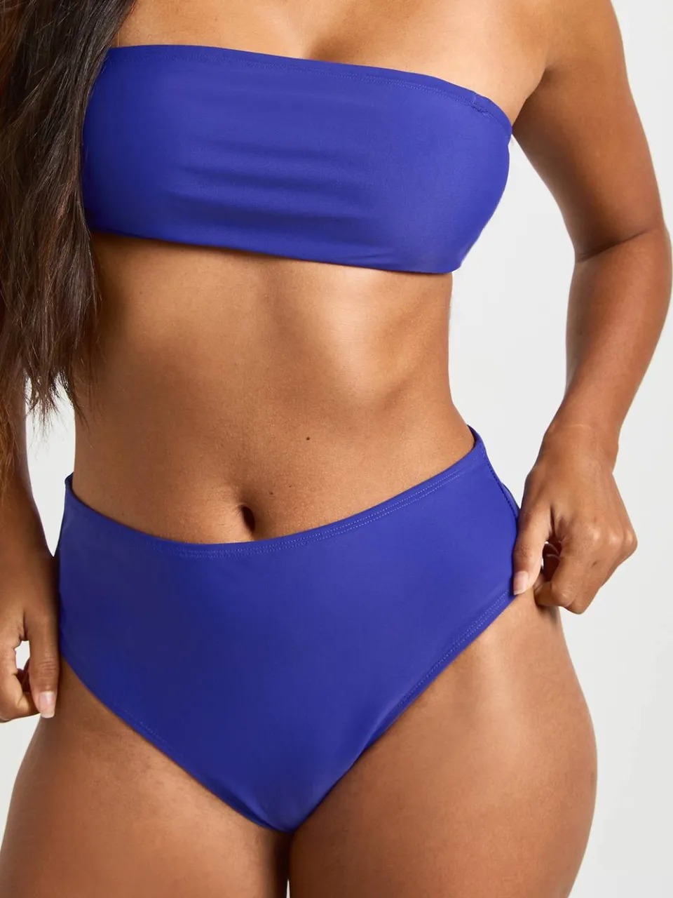 boohoo Dames Essentials Hoge Taille Bikinibroekje violet, foto 4