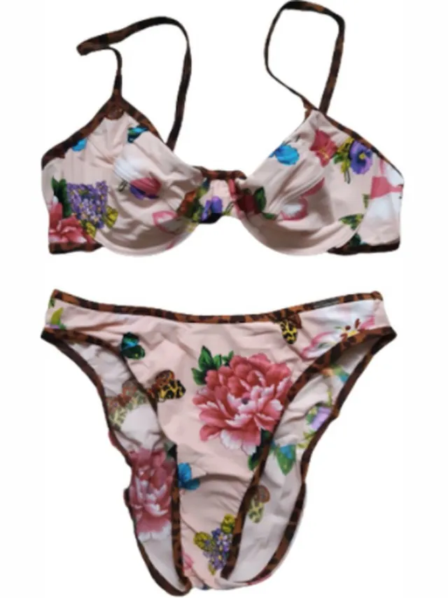 Beachlife 2 delige beugel bikini set 38xB zalm