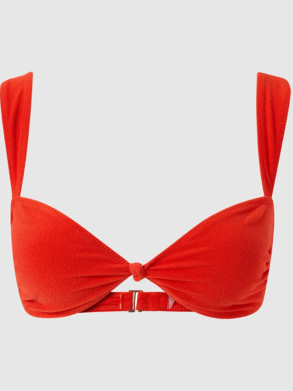 Understatement dames vegan Bikinitop Balconette Papaya Rood, foto 2