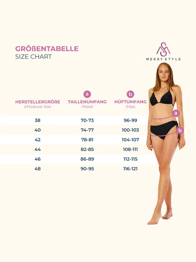 Merry Style Dames Zwembroek - Bikinibroekje - Elastische tailleband - Polyamide & Elastaan – Wijn rood (5288) – 44 - MS-VR-Brief-2