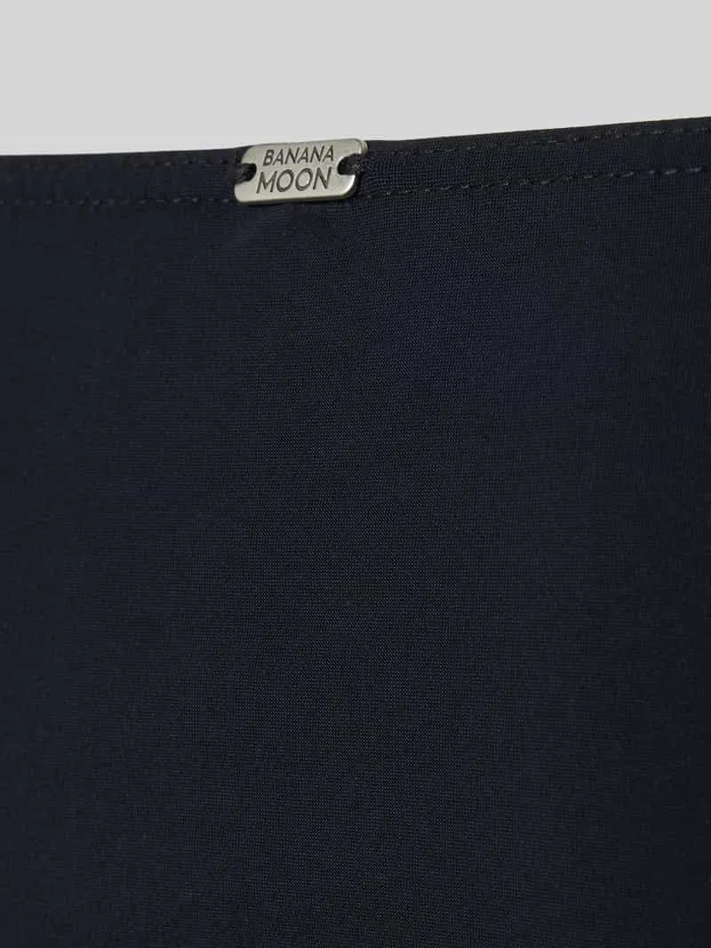 banana moon slim fit bikinibroekje met logodetail model 'Aleria' zwart, foto 2
