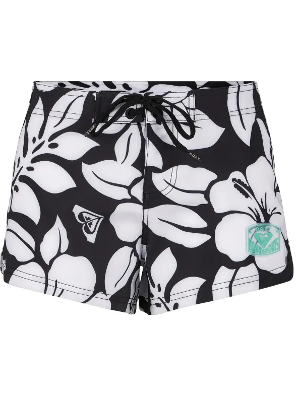 Roxy Women's To Dye For 3 Inch Printed - Boardshort, grijs