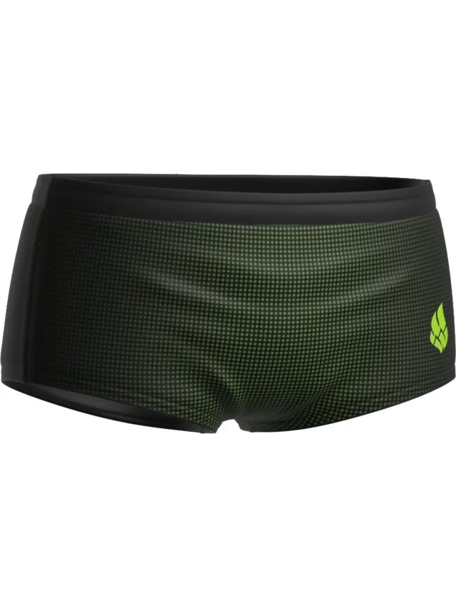 Mad Wave Heren Dragshort - Drag Short Unisex - Zwart/Groen Zwart/Groen | L