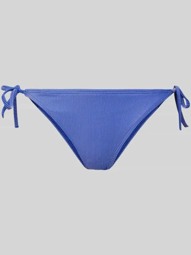Calvin Klein Bikinibroekje met vetersluitingen opzij Blauw