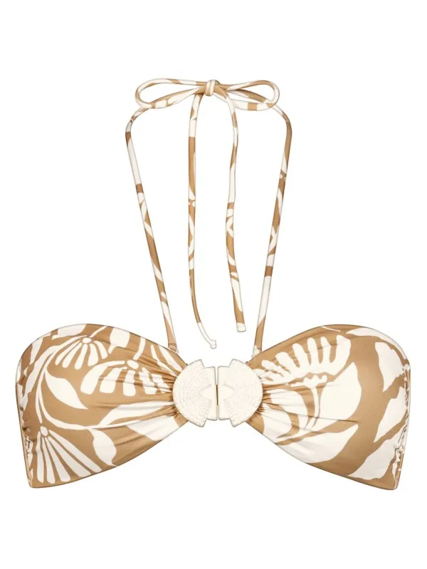 WATERCULT Women's Coastal Bohemia Bikini Top No. 7712 - Bikinitop, wit