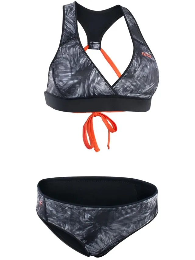 ION Neokini 1.5 Bikini Zwart XS Vrouw Black / Flowers