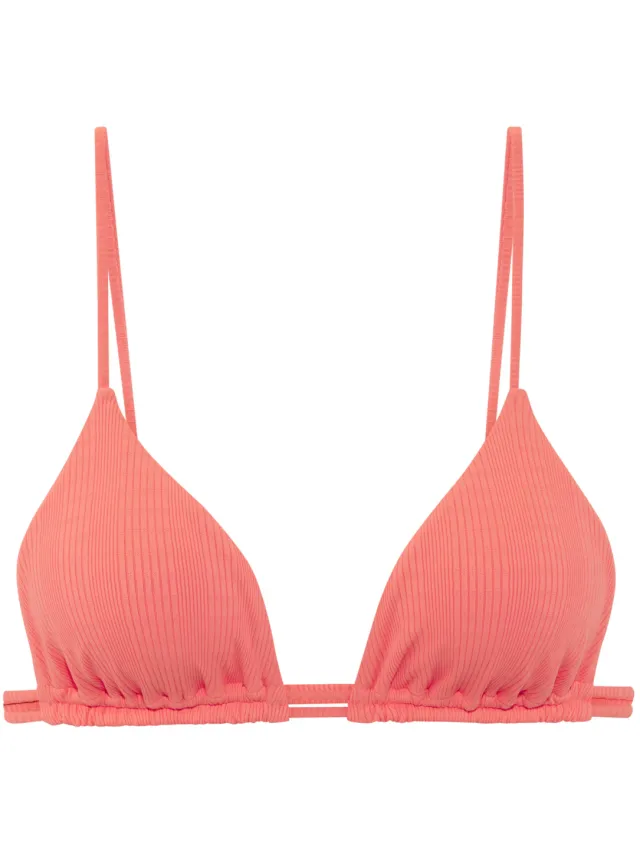 triangelbikinitop koraal, foto 2