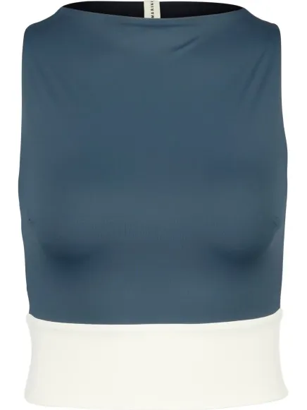 MYMARINI Women's Surf Top - Bikinitop, zwart